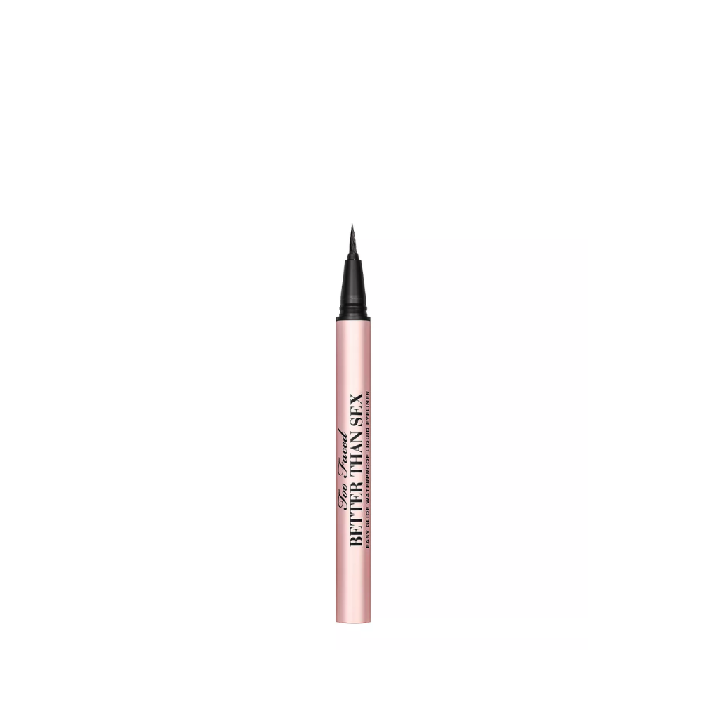 Too Faced Better Than Sex Easy Glide Waterproof Liquid Eyeliner - Intense Black - 0.02 fl oz - Ulta Beauty